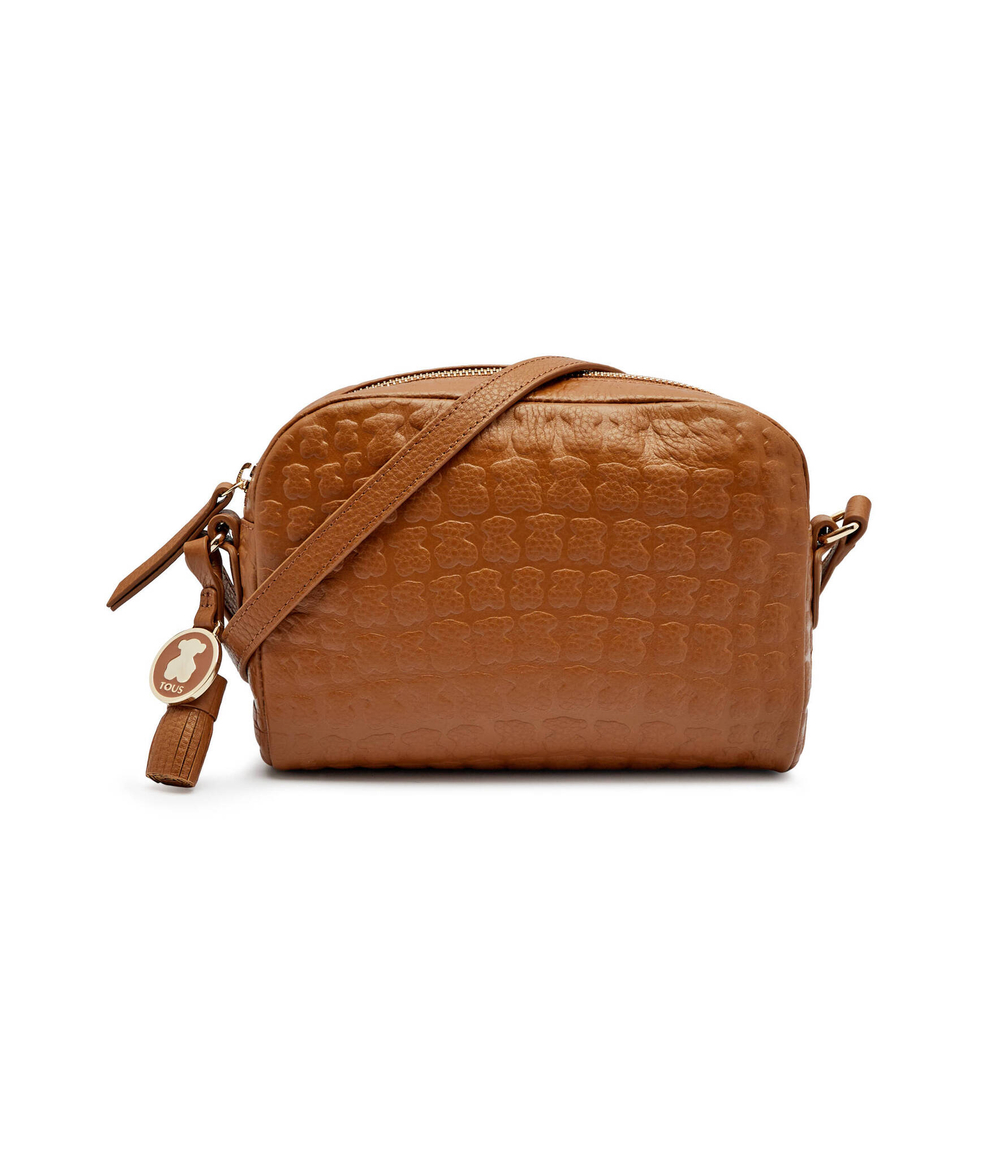 Кожаная сумка через плечо BANDOLERA SHERTON CUERO Tous - коричневый(20008391)