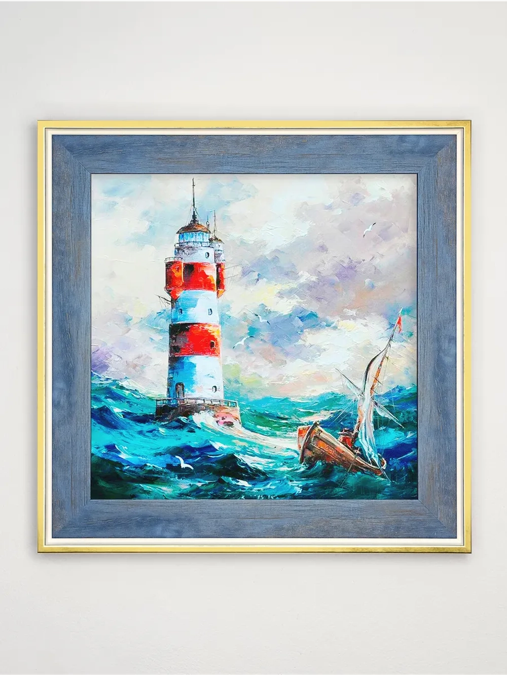 Картина на стену интерьерная на холсте 30*30 см