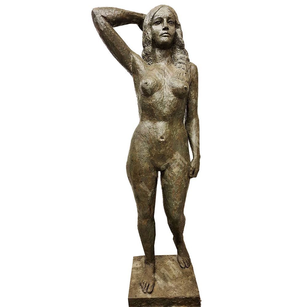 [Последняя работа автора] Динес Ю. С. Купальщица. Пластилин, лепка. 2017