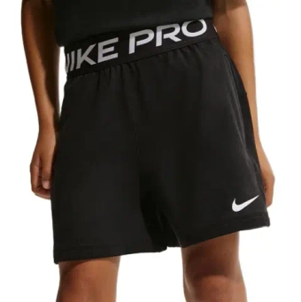 Шорты для мальчика теннисные Nike Kids Pro Dri-Fit Fleece - black/white/white