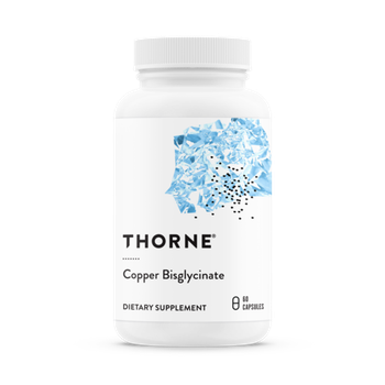 THORNE Cooper Bisglycinate 60 caps , Медь Бисглицинат