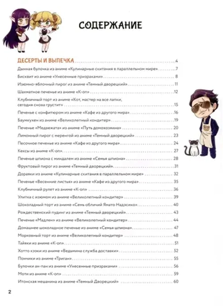 Амай моно. Десерты из аниме!