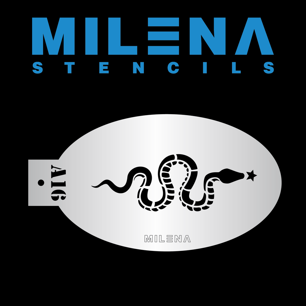 Трафарет Milena A16