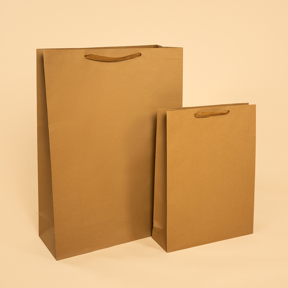 Пакет подарочный, Крафт, 70*50*19,5 см
