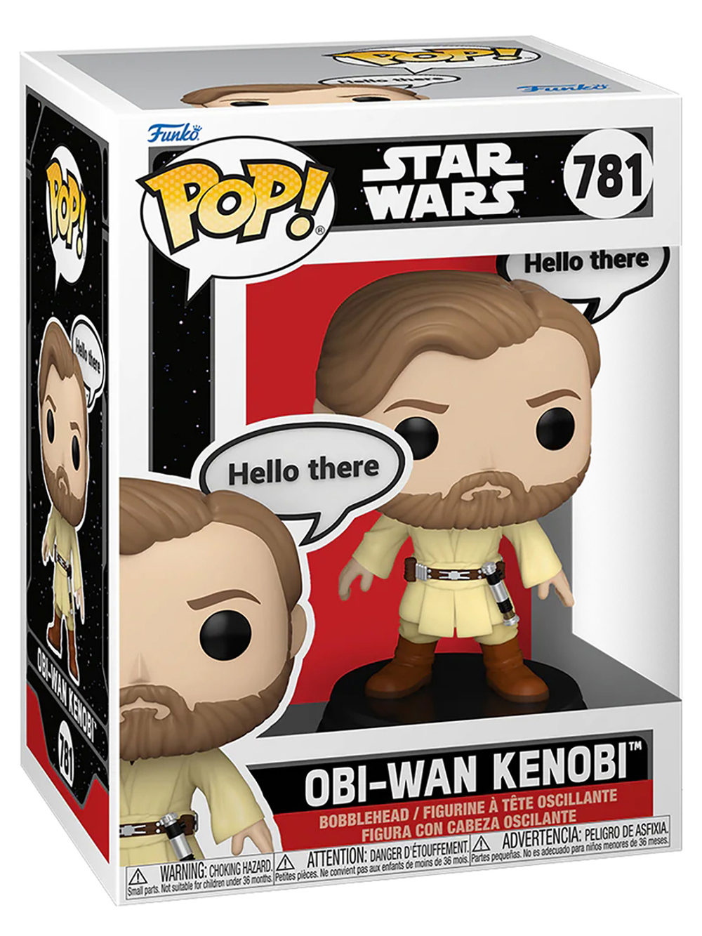 Фигурка Funko POP! Bobble Star Wars Obi-Wan Kenobi (Hello There) (781) 83595