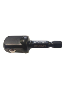 Адаптер переходник для шуруповерта 1/2''(F) x 1/4''(HEX) RockForce##Rock FORCE RF-8094250MPB