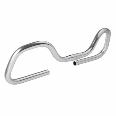 Руль ZOOM MTB-A4-181 590х22,2х25,4 мм алюм.,мультипозиц. "бабочка", серебро (5-403708)