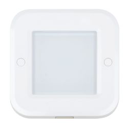 ULM-F41-6W-4200K-DIM SENSOR IP20 WHITE Светильник светодиодный накладной. ультратонкий с бесконтактным выключателем. набор из 3-х шт. Квадратный. 85х85х6.5мм. 255Lm. Белый. ТМ Uniel