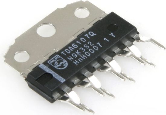 Микросхема TDA6107Q / DBS9MPF, Тройной видеовыходной усилитель