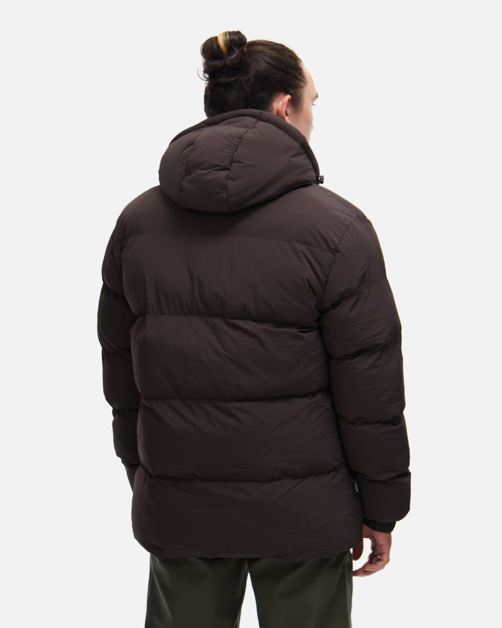 Пуховик ANTEATER Downjacket-HoodedCrispy-Brown