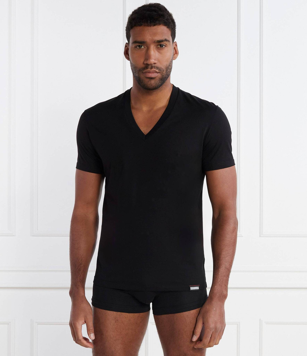 Футболка 3шт. Dsquared2 - черный(D9X3D2370)