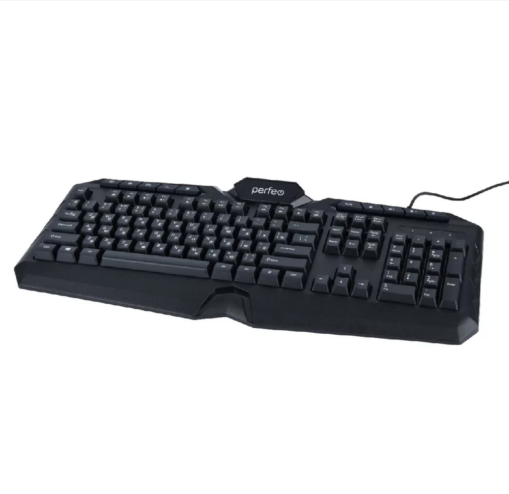 Клавиатура игровая проводная Perfeo VISION Multimedia USB