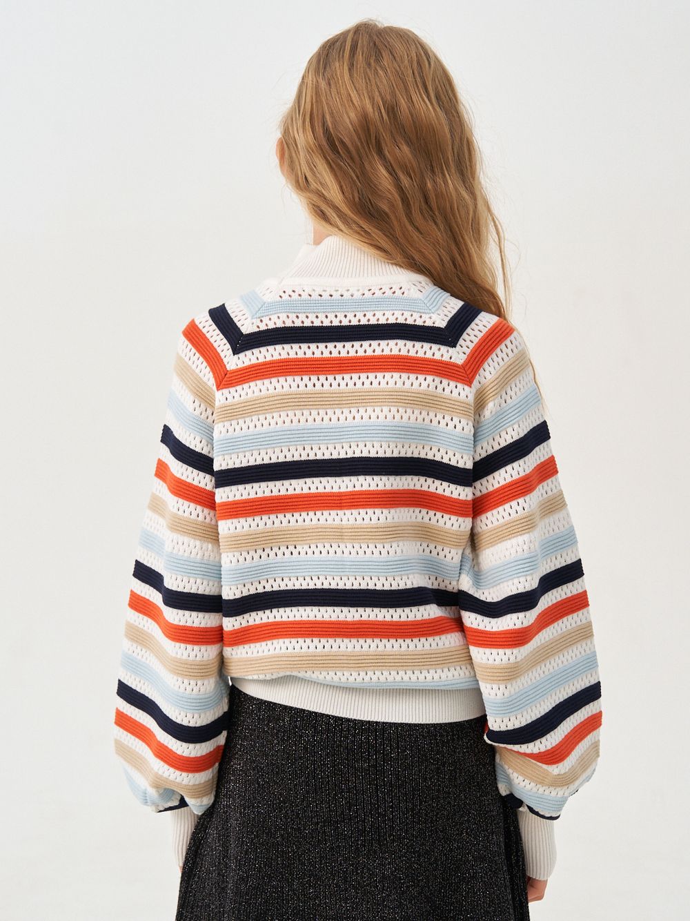 Джемпер для девочки AT1215 мультиколлор