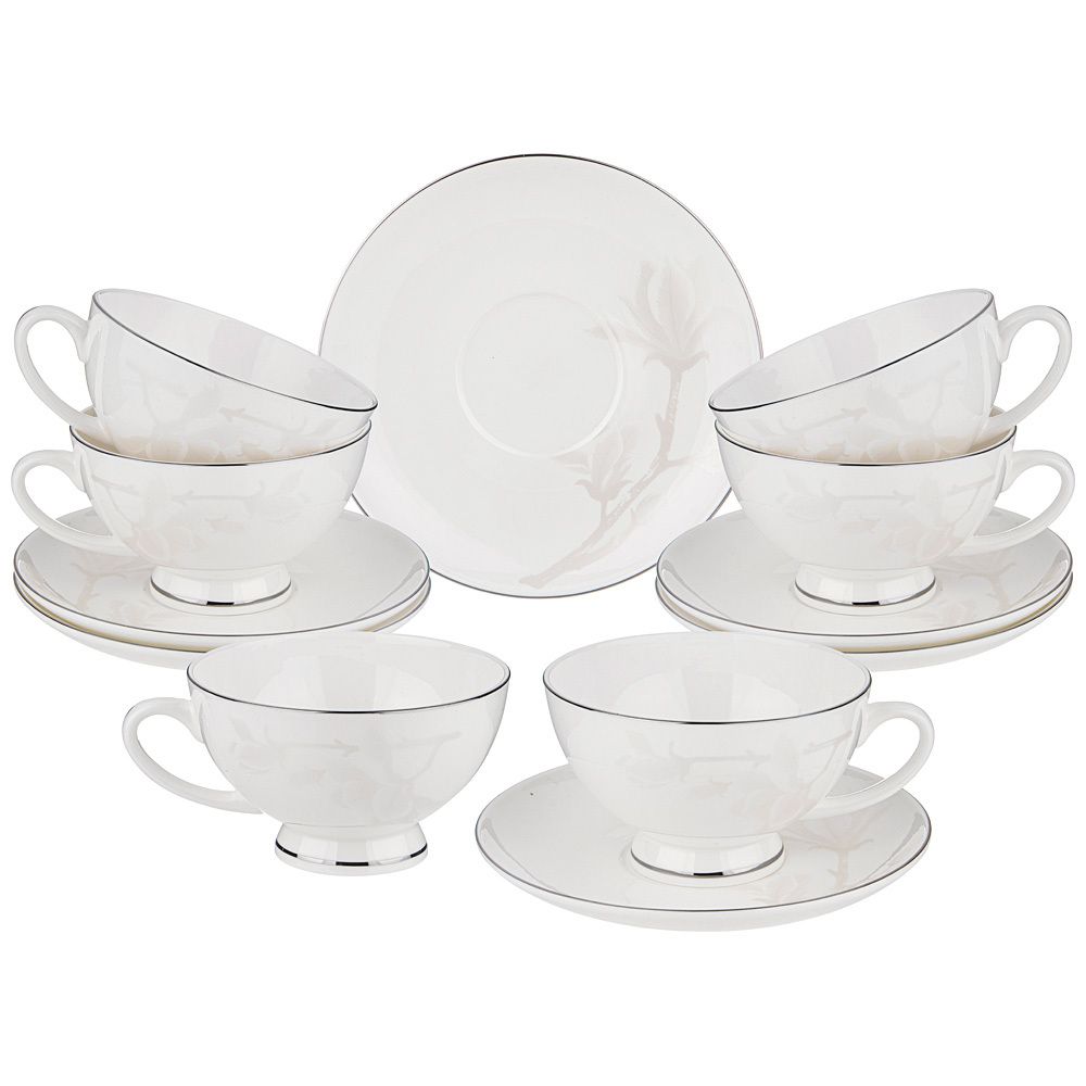 ЧАЙНЫЙ НАБОР LEFARD "МЕДИССОН" НА 6 ПЕР. 12 ПР. 250 МЛ (КОР=4НАБ.)