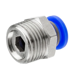 Фитинг для пластиковых трубок 8мм с наружной резьбой 3/8'' Forsage F-SPC08-03