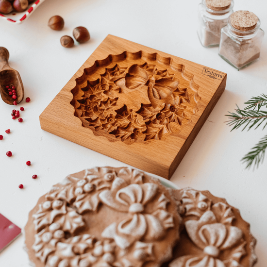 Пряничная форма Рождественский венок