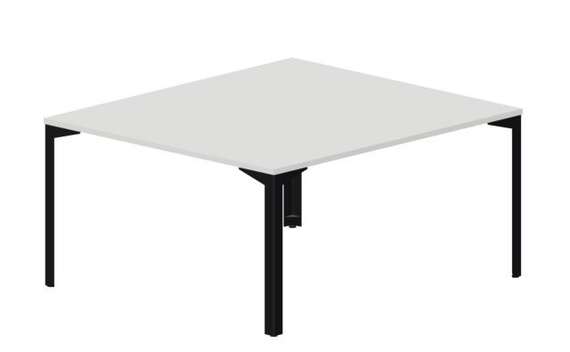 Составной стол на 2 рабочих места 138х156,6х75см, без отверстий