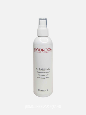 Мягкий очищающий лосьон для сухой и чувствительной кожи Lotion Mild, Biodroga, 200 мл