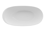 Ванна акриловая Vincea VBT-601-1600, 1600*800*580, цвет белый, щелевой перелив