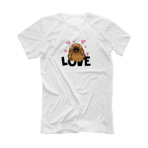 Футболка "Пекинес - LOVE"