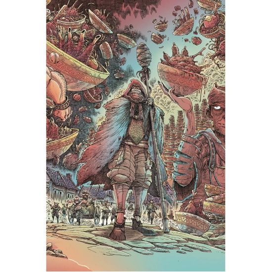 Графический роман Сиротка и пятёрка тварей. Выпуск 3 (альтернативная обложка)