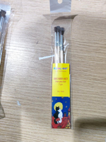 Набор кистей 3шт Пони №2,3,4, круглые, в пакете с подвесом