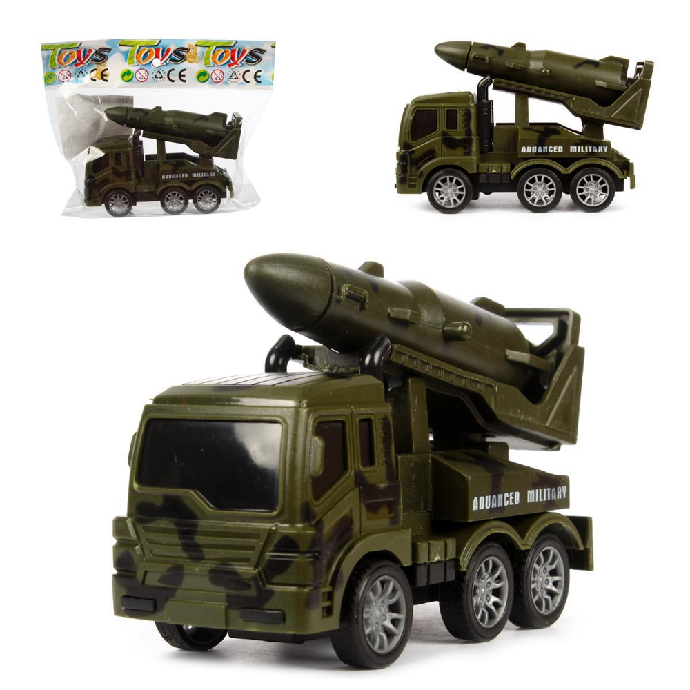 Машина Военная ин. 12см, пакет BS4408