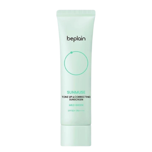 Beplain Sunmuse Tone Up & Correcting Sunscreen Mild Green SPF50+ 50ml