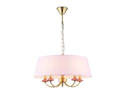 Ambrella Подвесная люстра с абажуром и декором из керамики Ceramo Classic LH75021