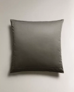 ZARA HOME (300 НИТЕЙ) НАВОЛОЧКА ИЗ ХЛОПКА, ЗЕЛЕНЫЙ