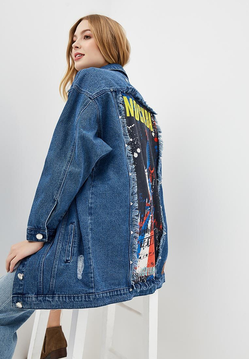 LIGVIANNI Джинсовая куртка Denim Jacket Moscow