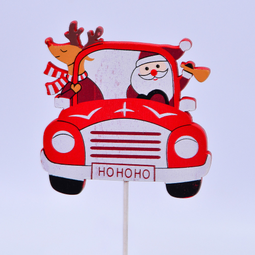 Вставка Машина Красная