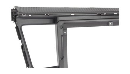 Комплект рамки с разъёмами 9" Hyundai Elantra 6 2019-2020 (монохром) карбон - Car-Smart 7165A1