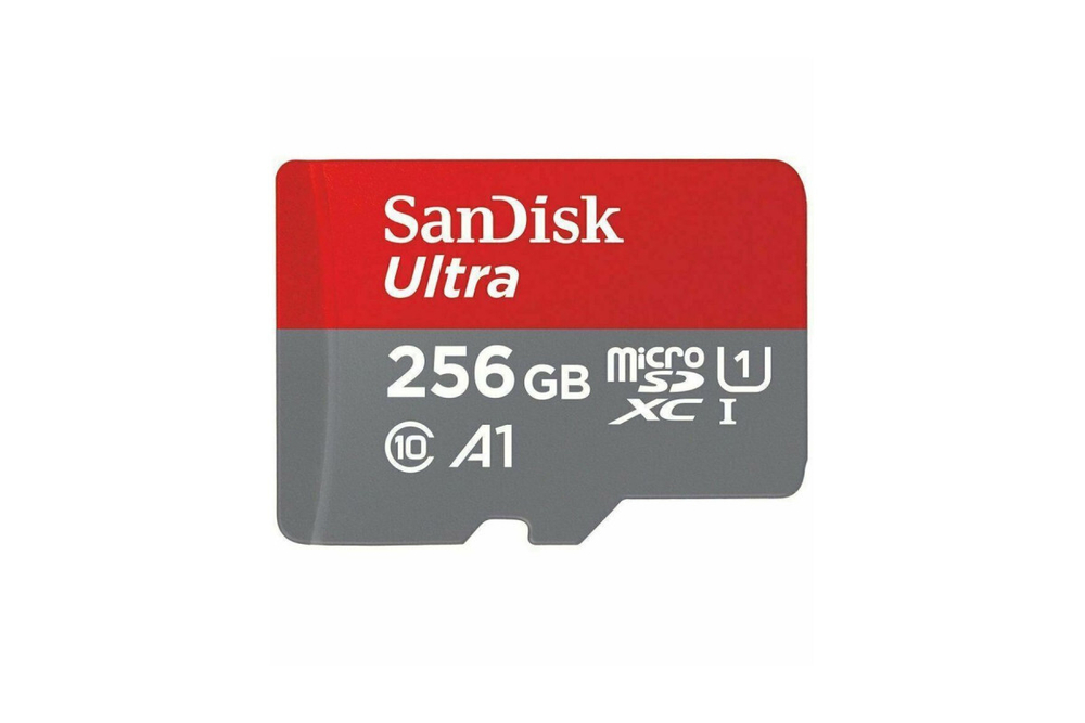 Карта памяти SanDisk MicroSDXC Class 10 Ultra UHS-I A1 (120 Mb/s), 256GB
