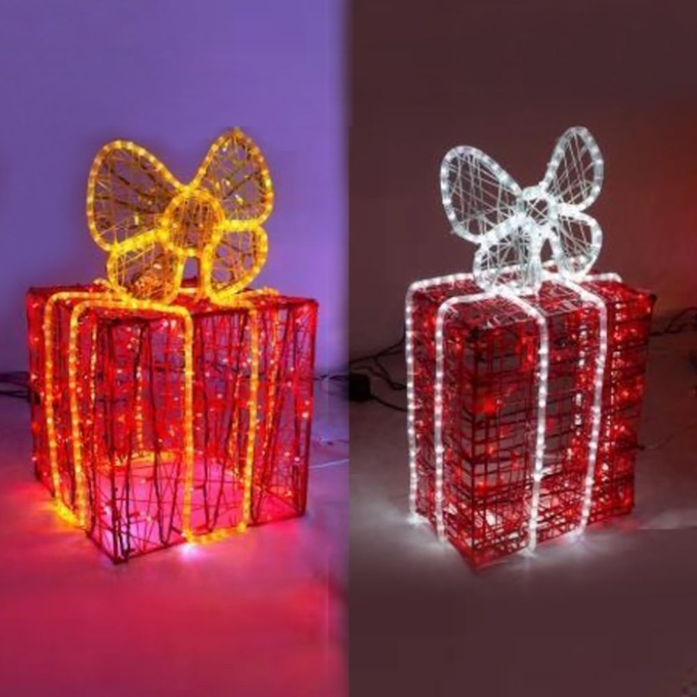 светящиеся большие елочные игрушки - подарок