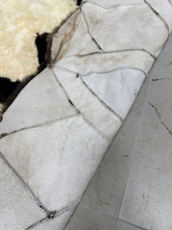 Ковер шкура натуральная овчина меховой