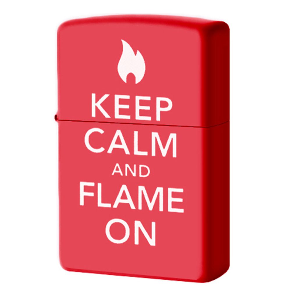 Зажигалка ZIPPO Classic Red Matte красная матовая (28671)