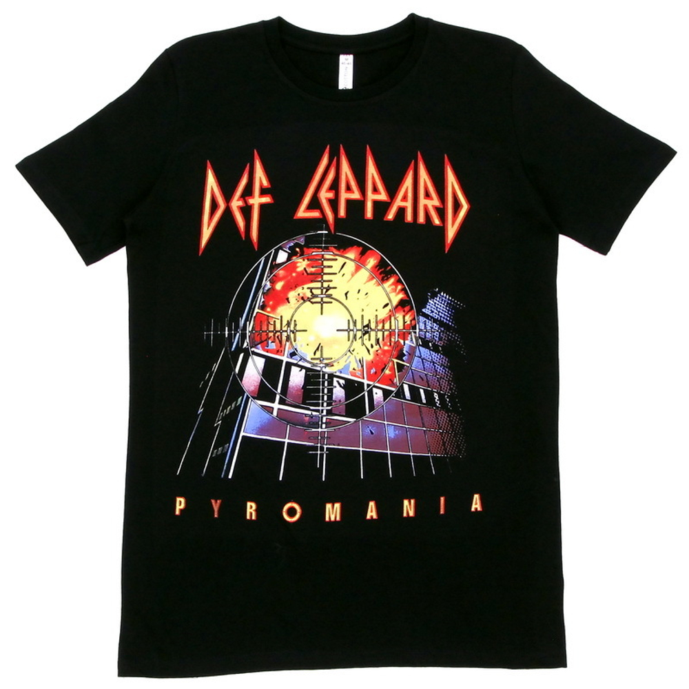 Футболка Def Leppard Pyromania (715)