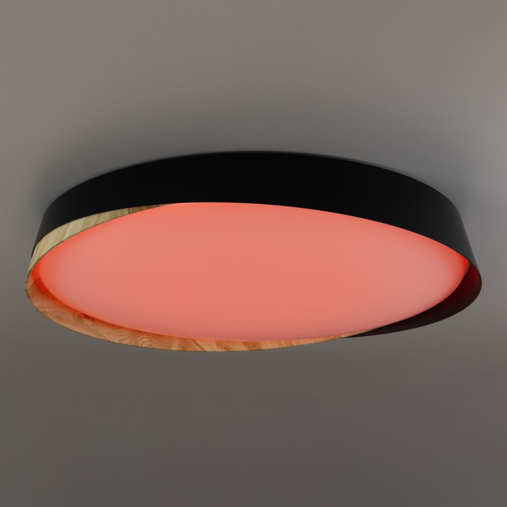 Citilux BONNY CL754451G LED RGB Светильник с пультом Чёрный + Клён