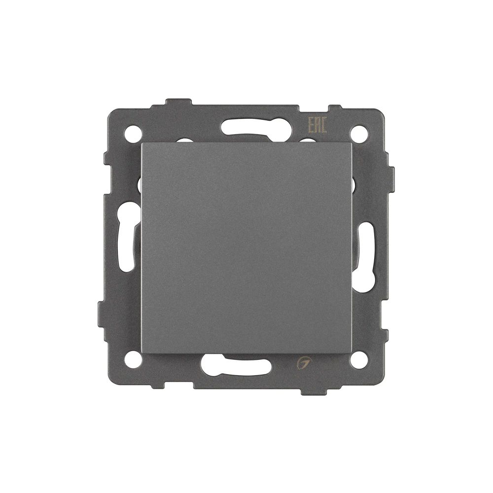 Механизм выключателя одноклавишный проходной SWT-MKP1-PL-GR-V (250V, 10A) (Arlight, -) 049873