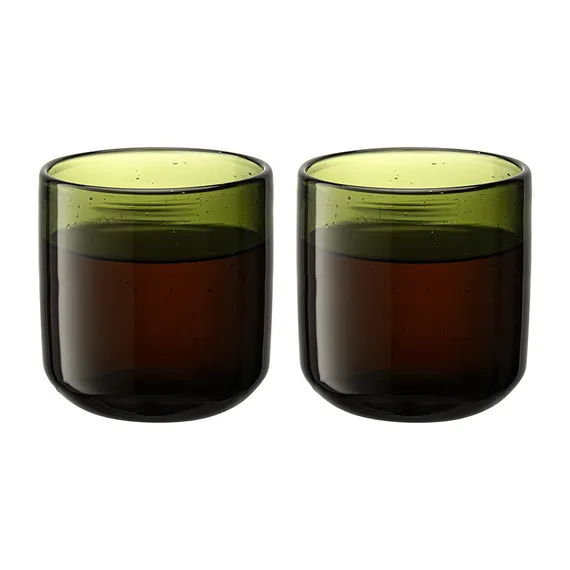 Набор стаканов flowi, 310 мл, зеленые, 2 шт.