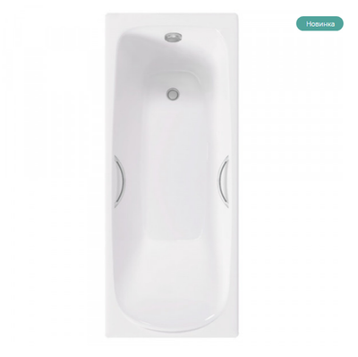 Ванна чугунная Delice Fusion 170х70 с отверстиями под ручки DLR230647R