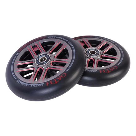 Колеса для трюкового самоката Oath Binary 110x24 пара (серый /красный)
