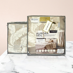 Покрывало двухстороннее и две наволочки Aurora Veil/Вуаль Авроры PAV002