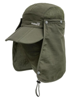 Бейсболка с защитой шеи и лица Helios, сахара