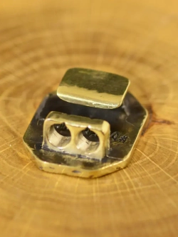 Замок «СПАРТА» из латуни с чернением