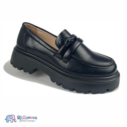 Школьные туфли Jong.Golf черные С11088-0