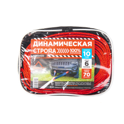 Трос буксировочный динамический 6 м, 10т стропа шириной 70 мм, в сумке ARNEZI A0904022