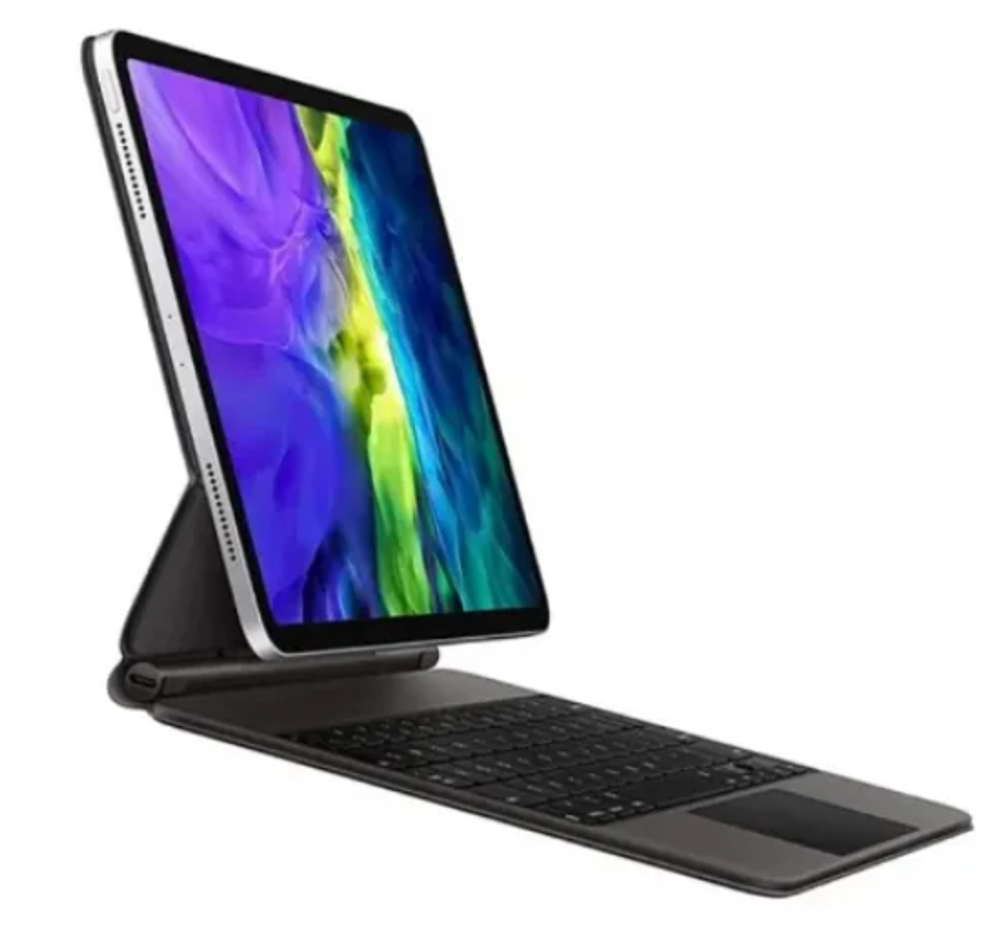 Чехол-клавиатура WIWU Magic Keyboard для Apple iPad 10.9/ iPad Air 11 (2024) русская раскладка (MK003) (черный)