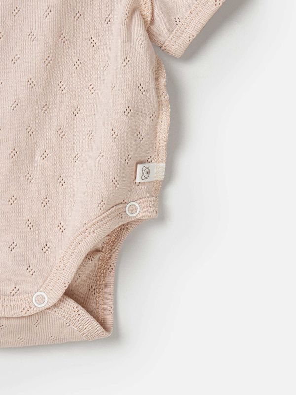 Боди-кимоно с коротким рукавом 